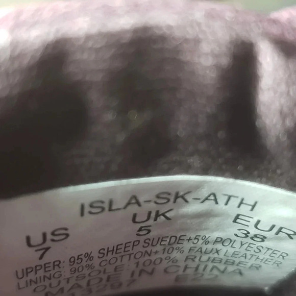 Ralph Lauren Womans Wine  Isla Suede Slip-on loafers,US 7. - Picture 9 of 9